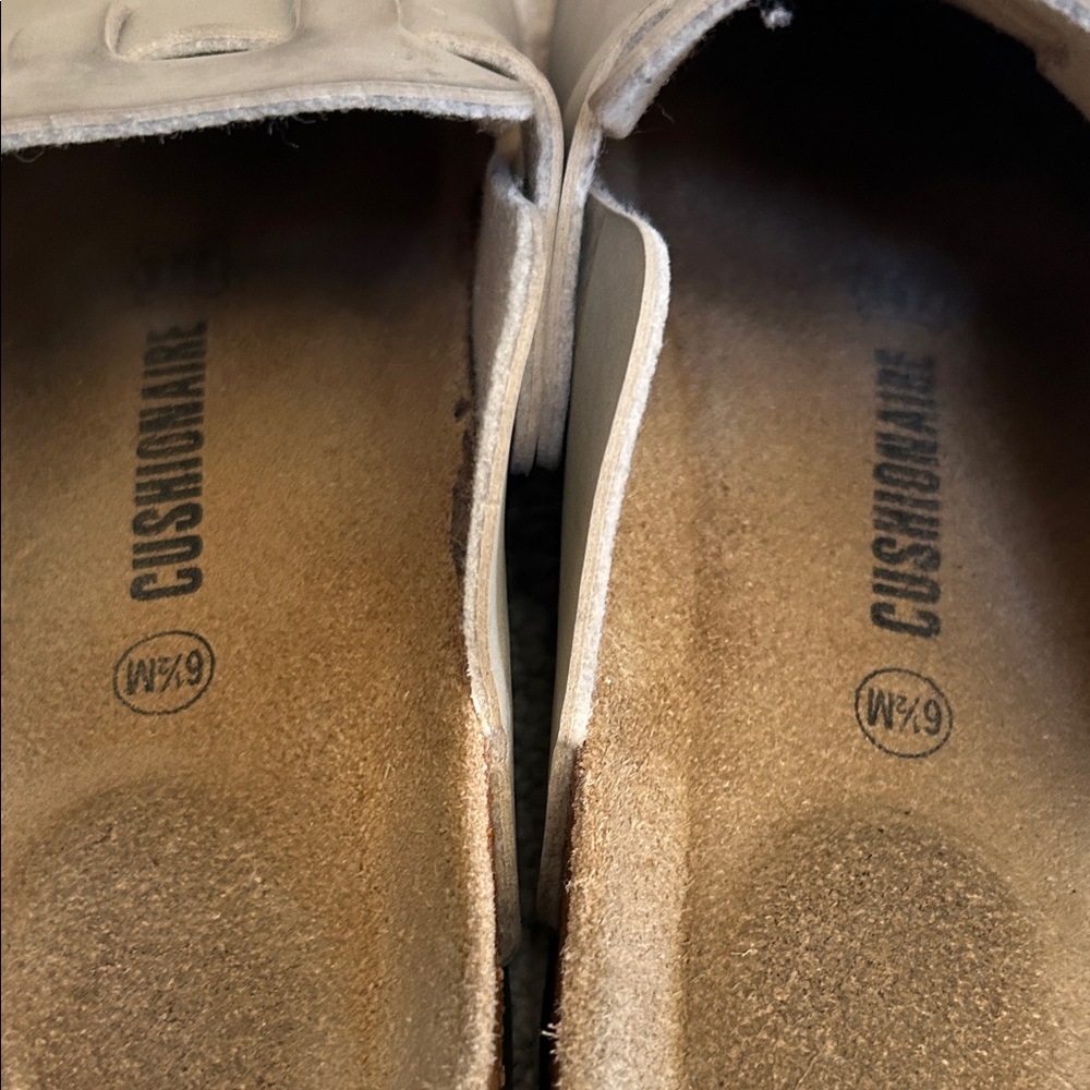 Casual Comfort Women's Mules in tan - Picture 2 of 4